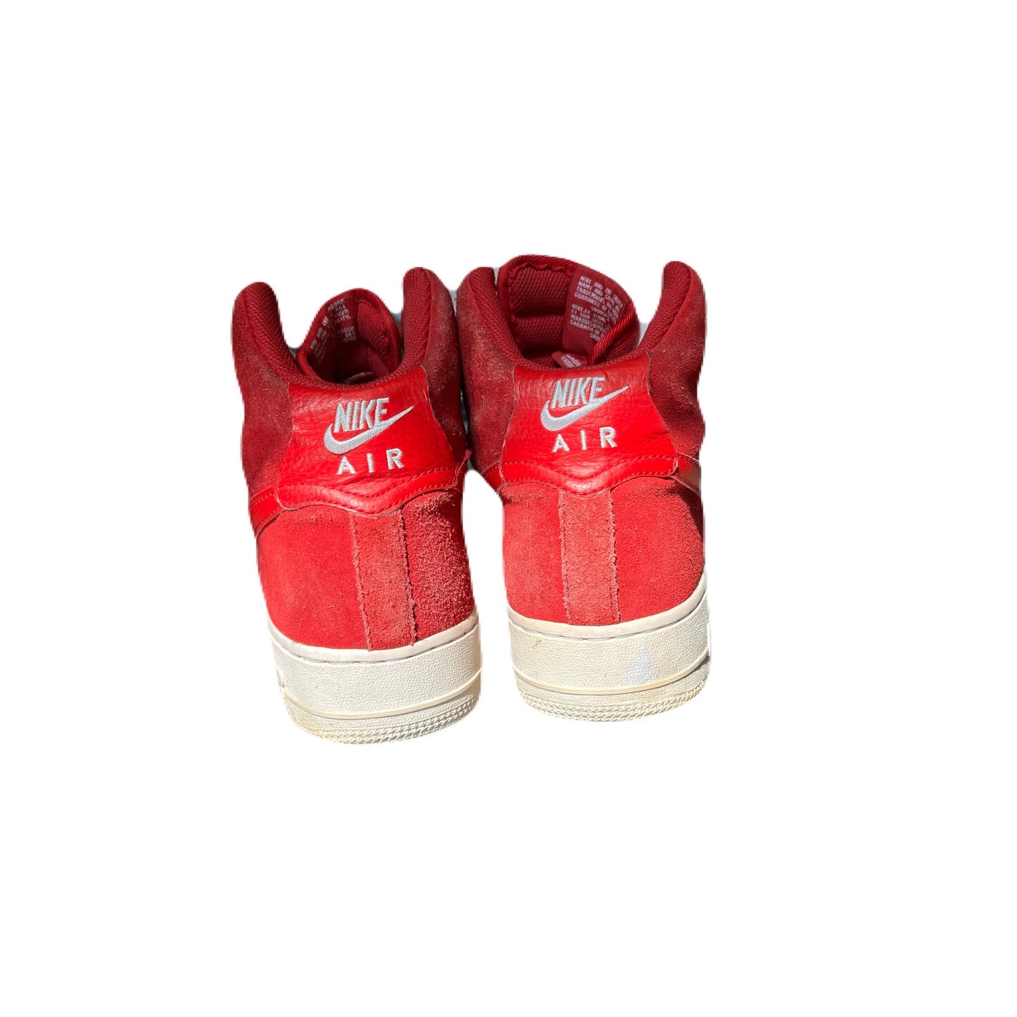 Red Air Force 1 Nike Men’s Sneakers Size 9