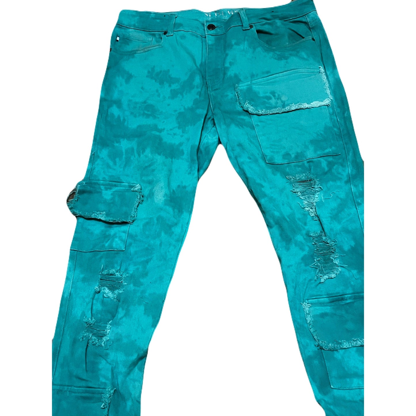 Si Tu Veux Superstack Mint Men’s Jean’s Size 36
