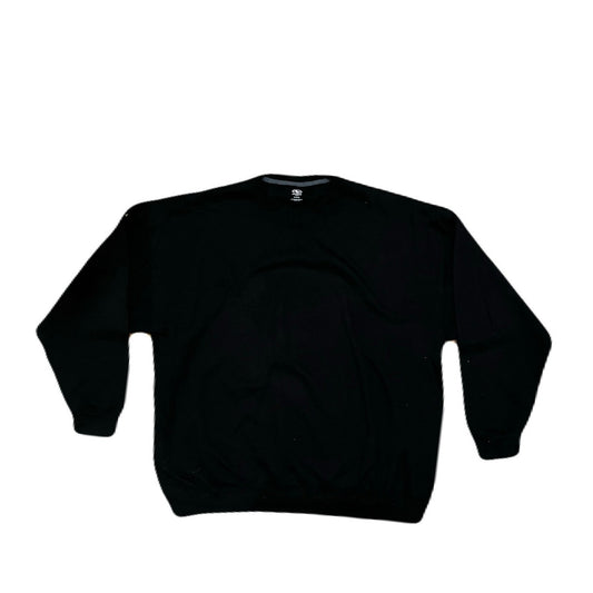 Black crewneck Mens Sweater Size 3XL