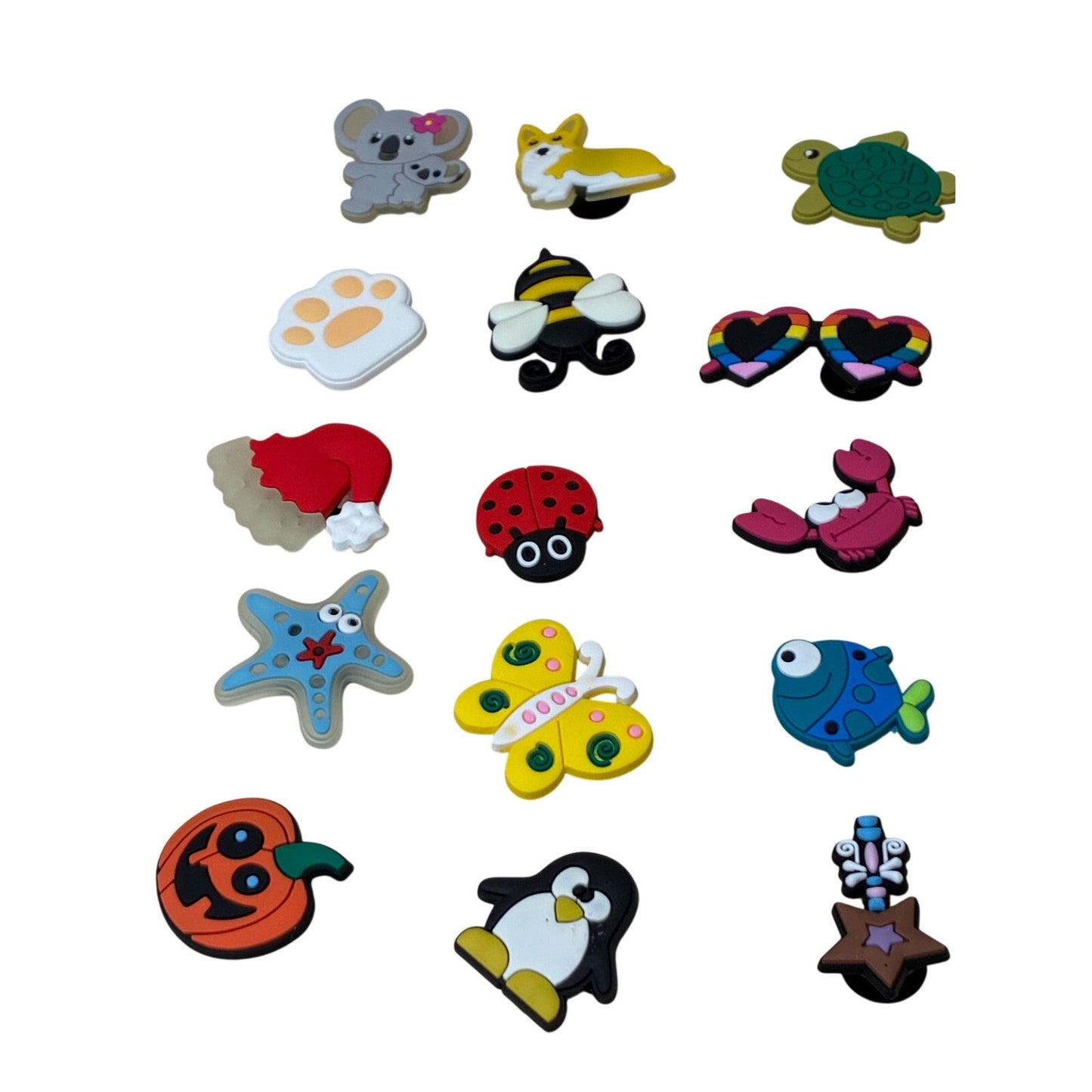 Crocs Shoe Charms Lot of 30 Jibbitz Charms Several Kinds and Variety