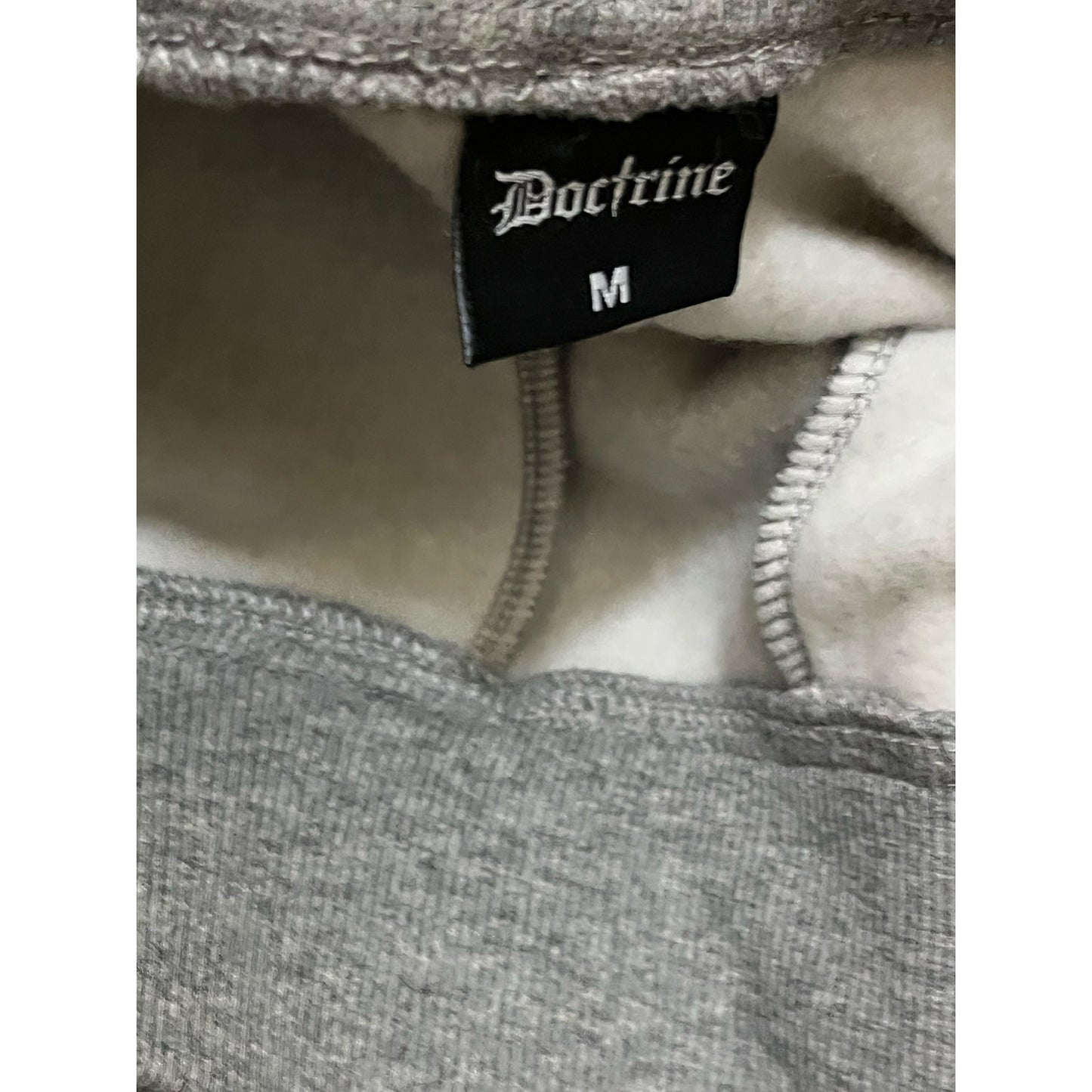 Doctrine Gray Superstack Men’s Sweatpants Size Medium