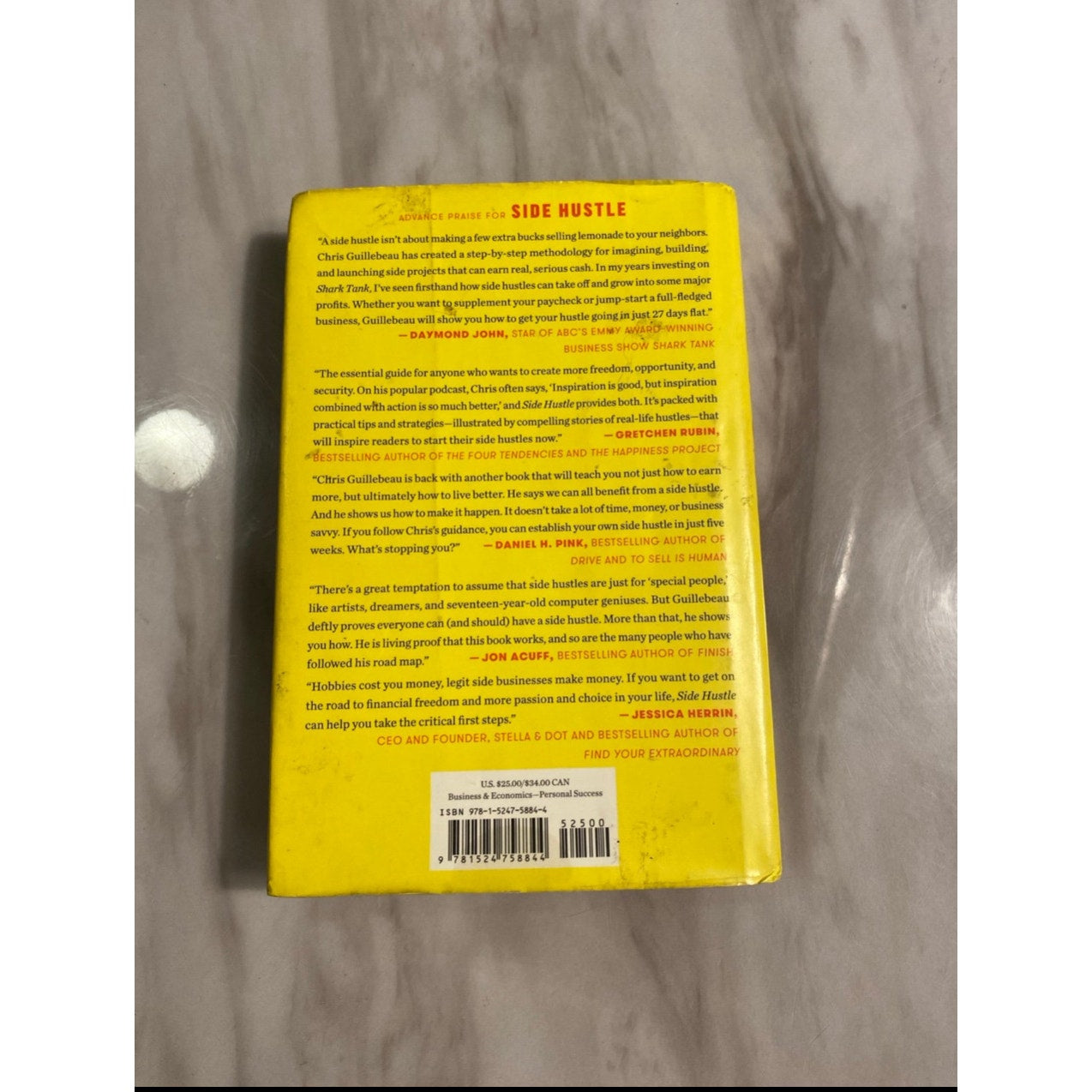 Side hustle Hard Cover Book