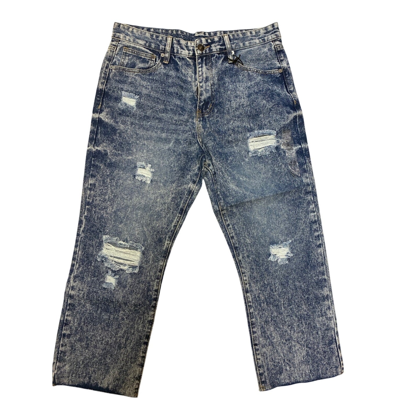 Rue 21 Premium Women’s Relaxed Crop 34/26 Blue