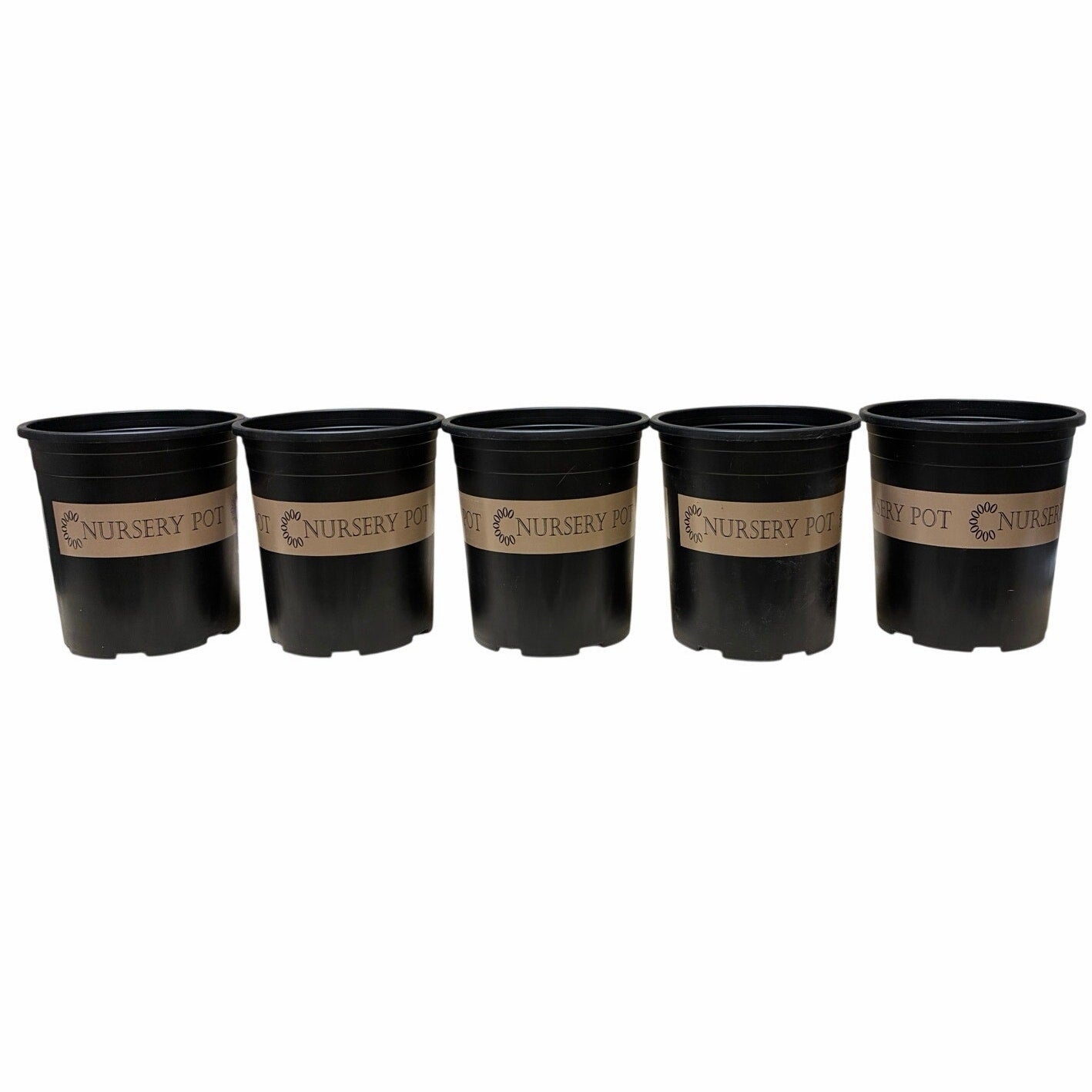 5 Set Of 1 Gallon Nursing Pot