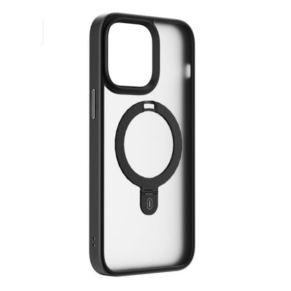 Simple and Fashion Black I Phone 
13 6.1/14 6.1 Bracket Magsafe Phone Case