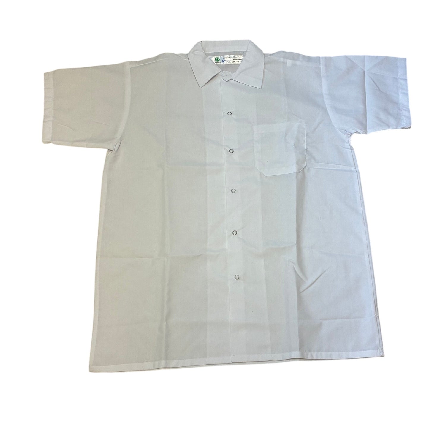 White Cook Shirt Size Medium New