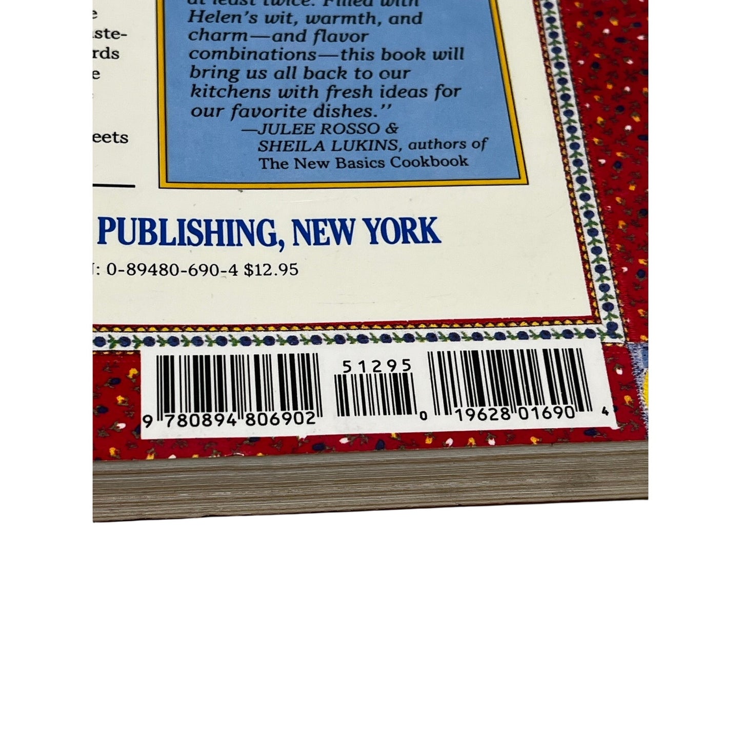 Pre-Owned Mrs. Witty's Home Style Menu Cook Book Paperback