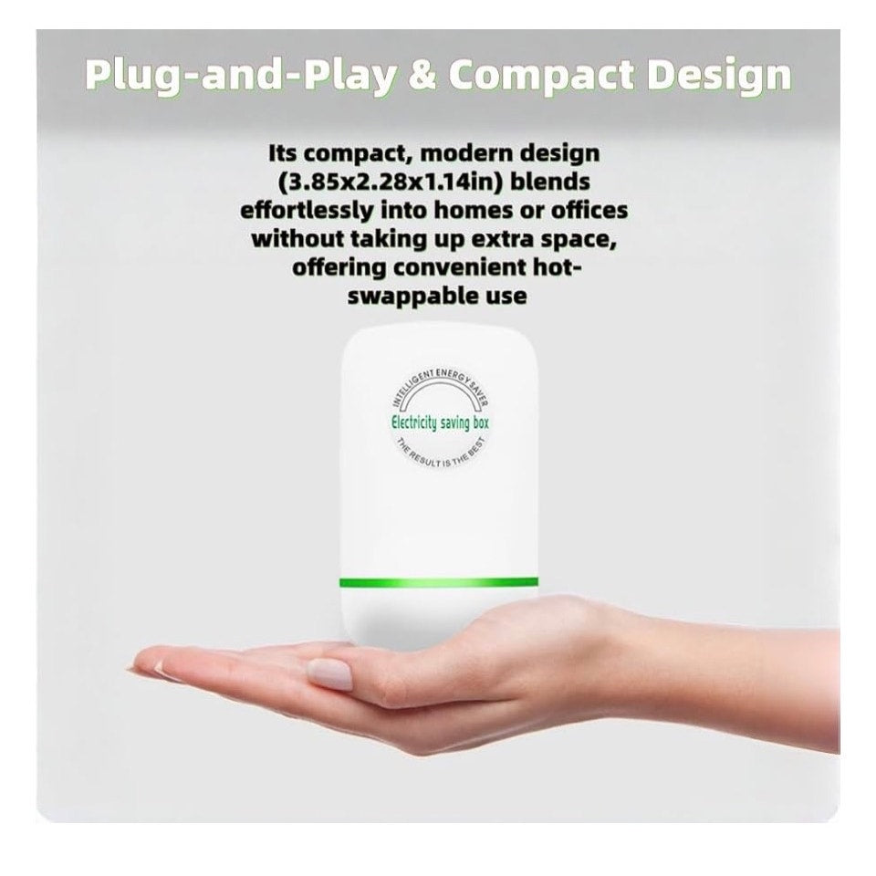 Electricity Saving Box, 2027 New Power Factor Saver, Surge Protection  (3PC)