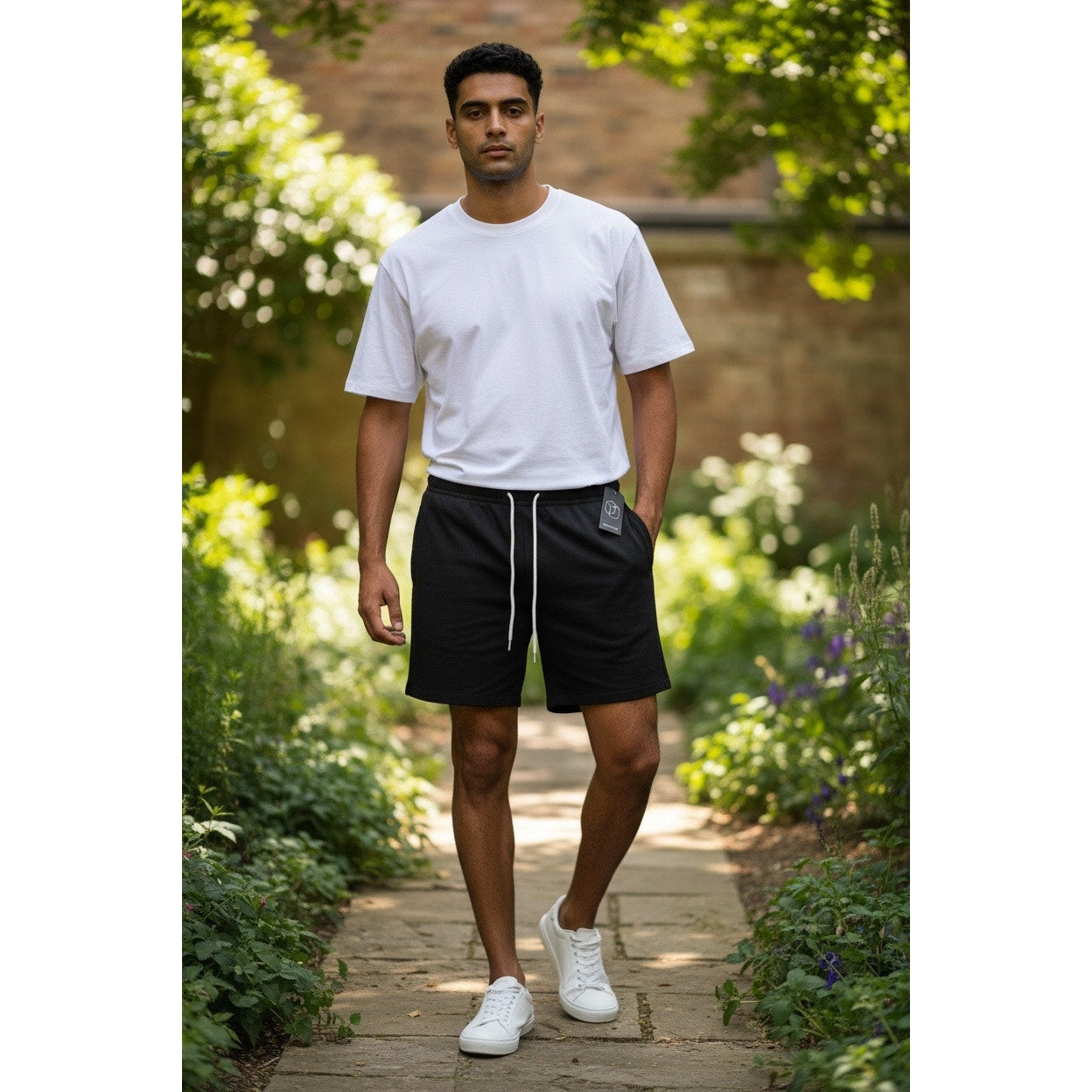 Black Men’s Basketball Ball Shorts Size Large