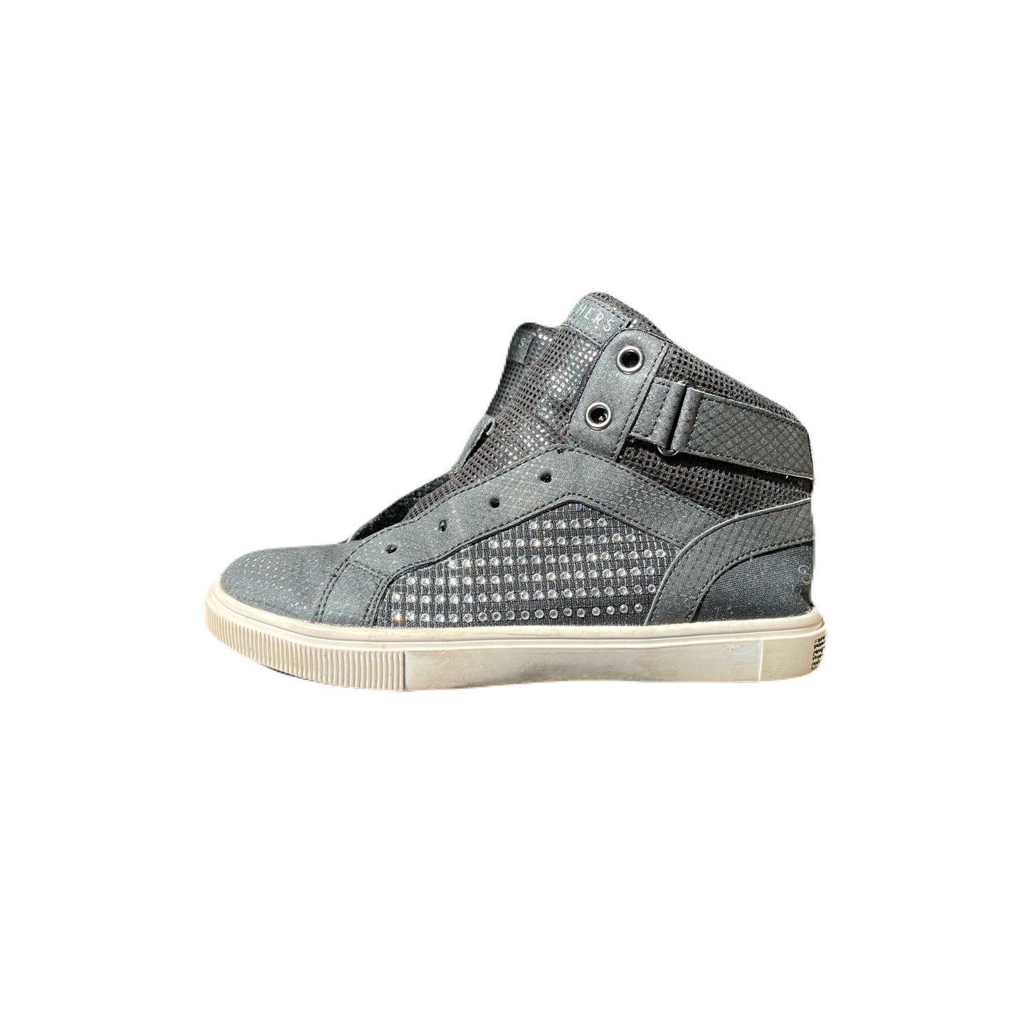 Skechers Shoutouts Glitz Hi Glam Sneakers - Size 1 Girls Studded