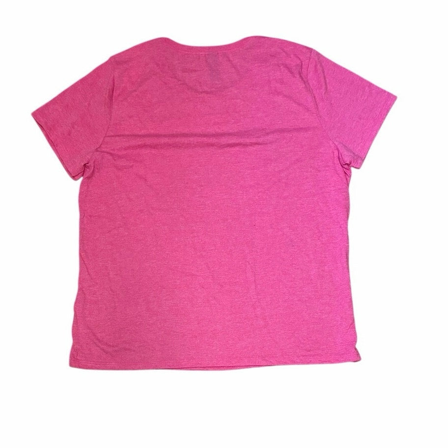 Gildan Women’s Joy Gladness Not Based On Circumstance Pink T-shirt