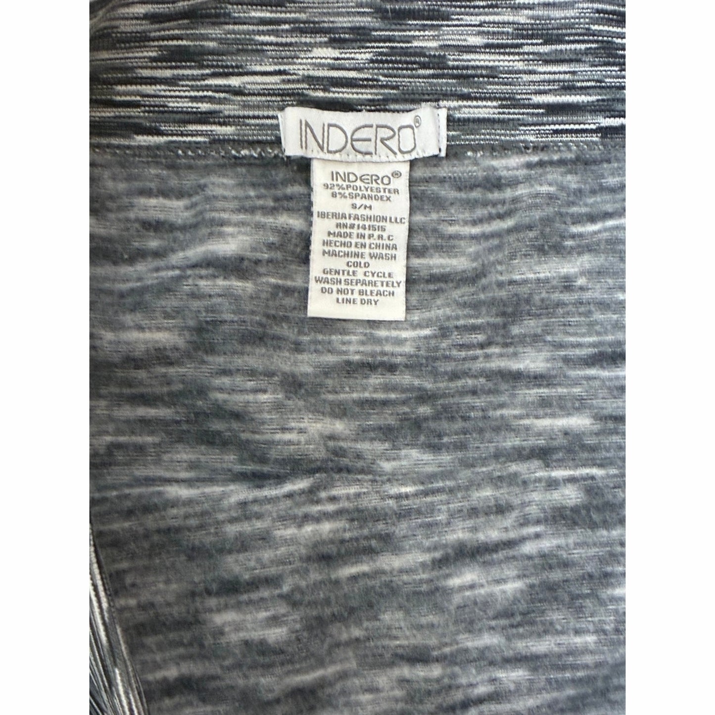 Indero Women’s Gray Leggings Size S/M