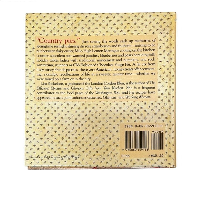 Country Pies by Lisa Yockelson  book