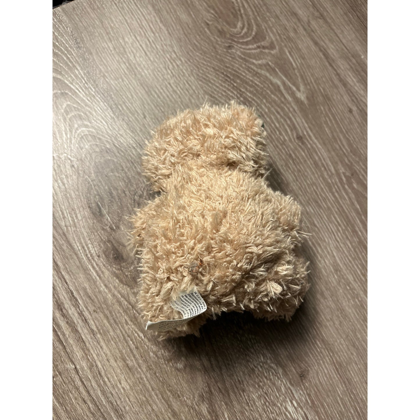 Brown and Green Mini teddy bear selling the stuffed animal 5”