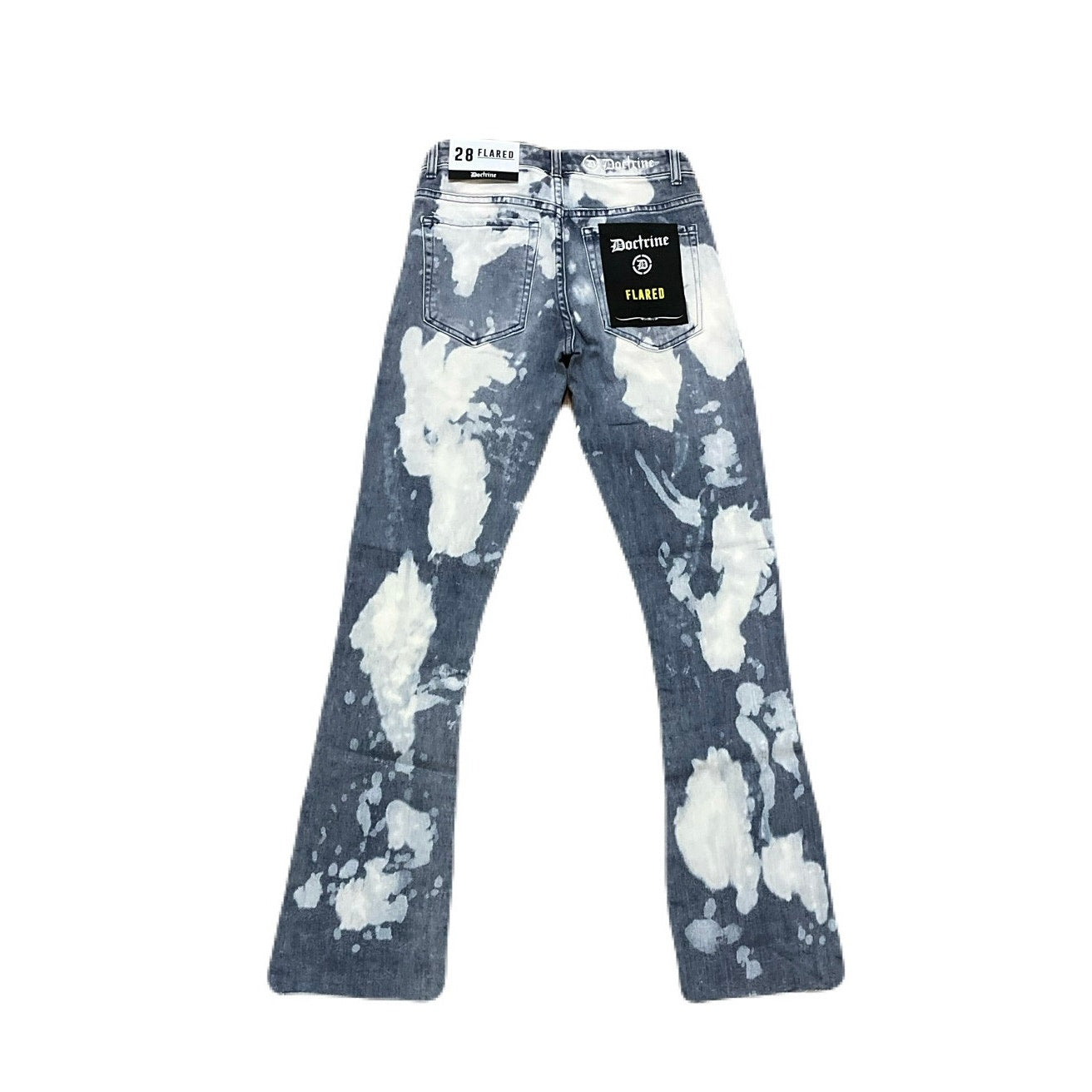 Doctrine Hendrix Flare Indigo Wash Size 28 New