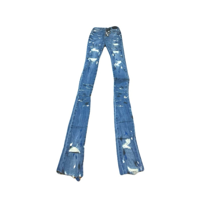 Si Tu Veux Marc Jean Indigo Wash Size 36