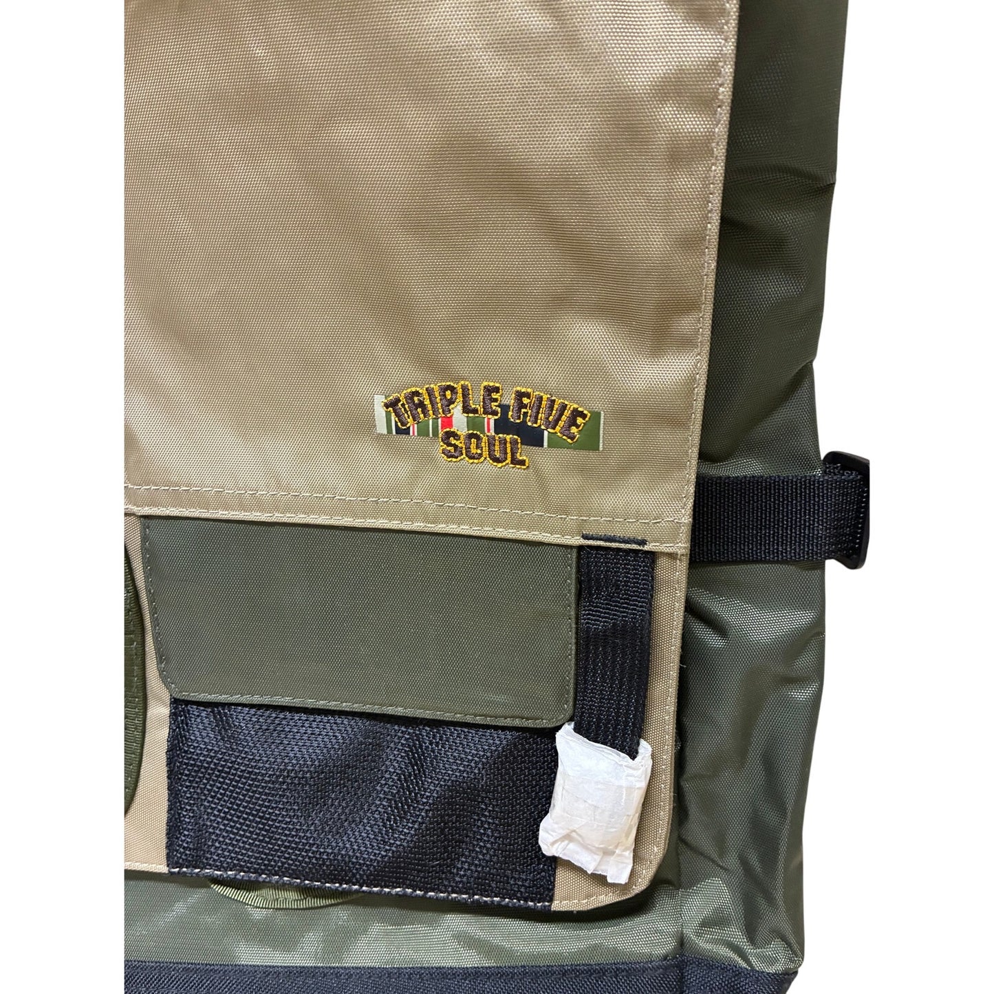 Triple Five Soul army colors shoulder bag 14” X 12”