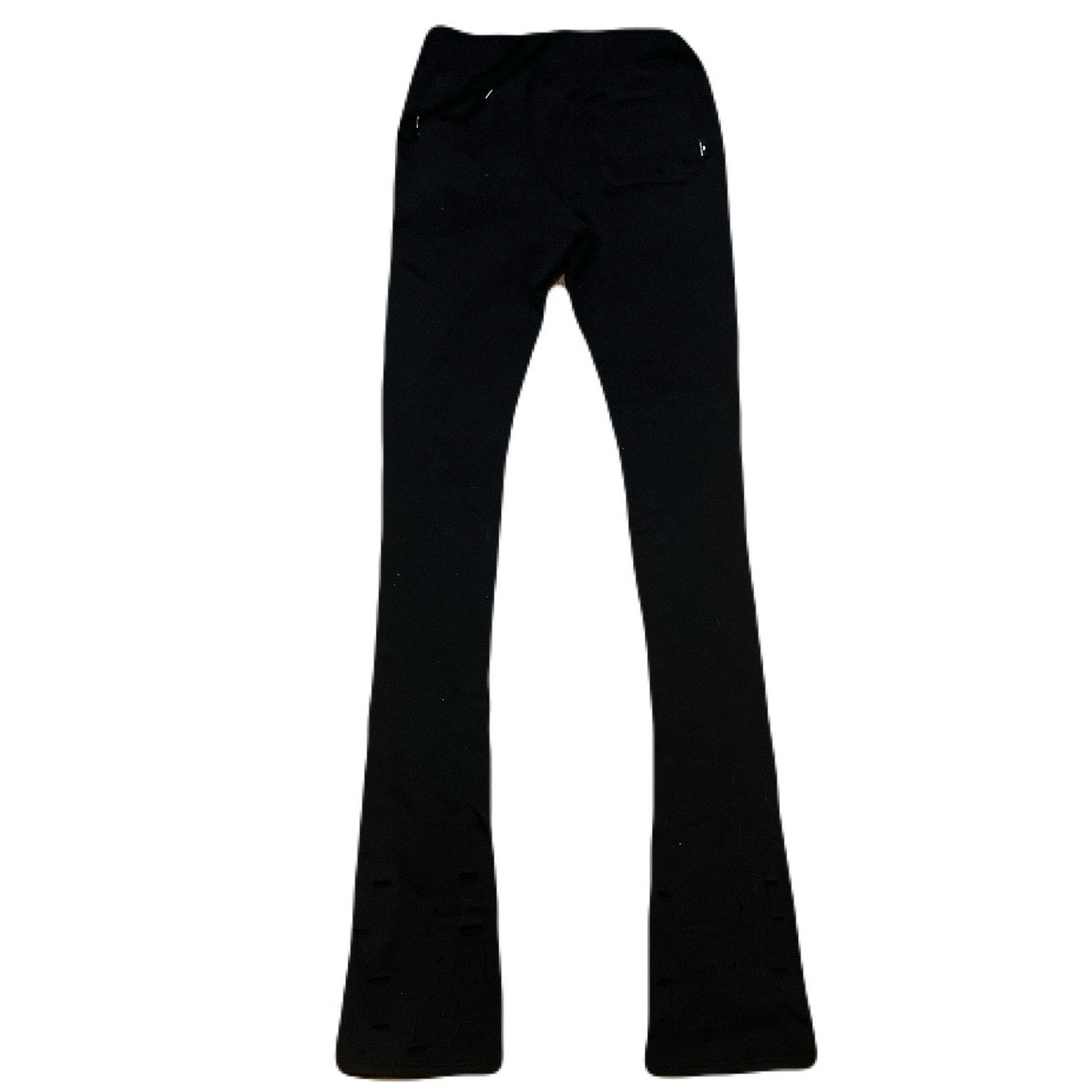 Si Tu Veux Black Superstack Men’s Sweatpants Size Medium