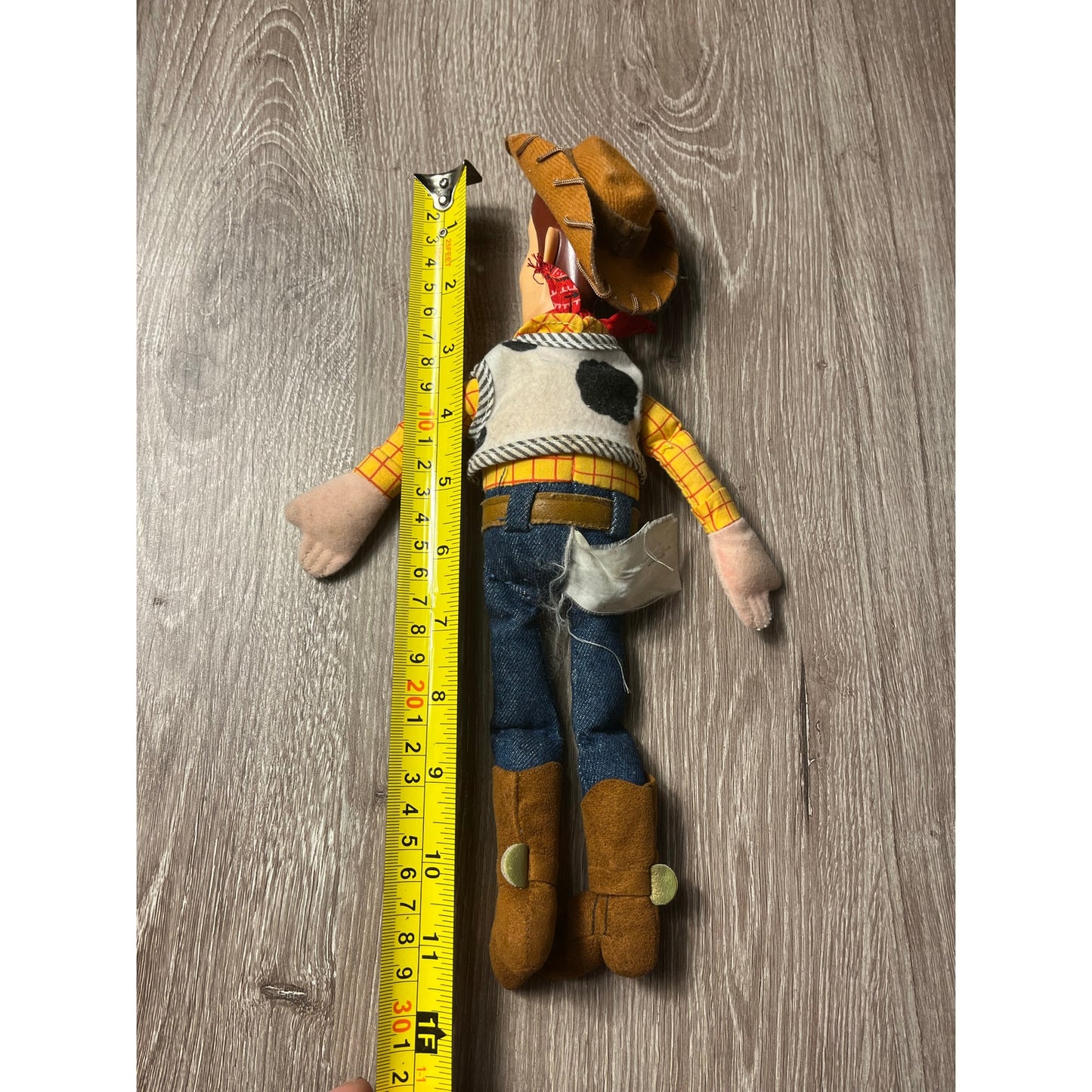 Vintage Disney Store 11” Woody Toy Story stuff animal