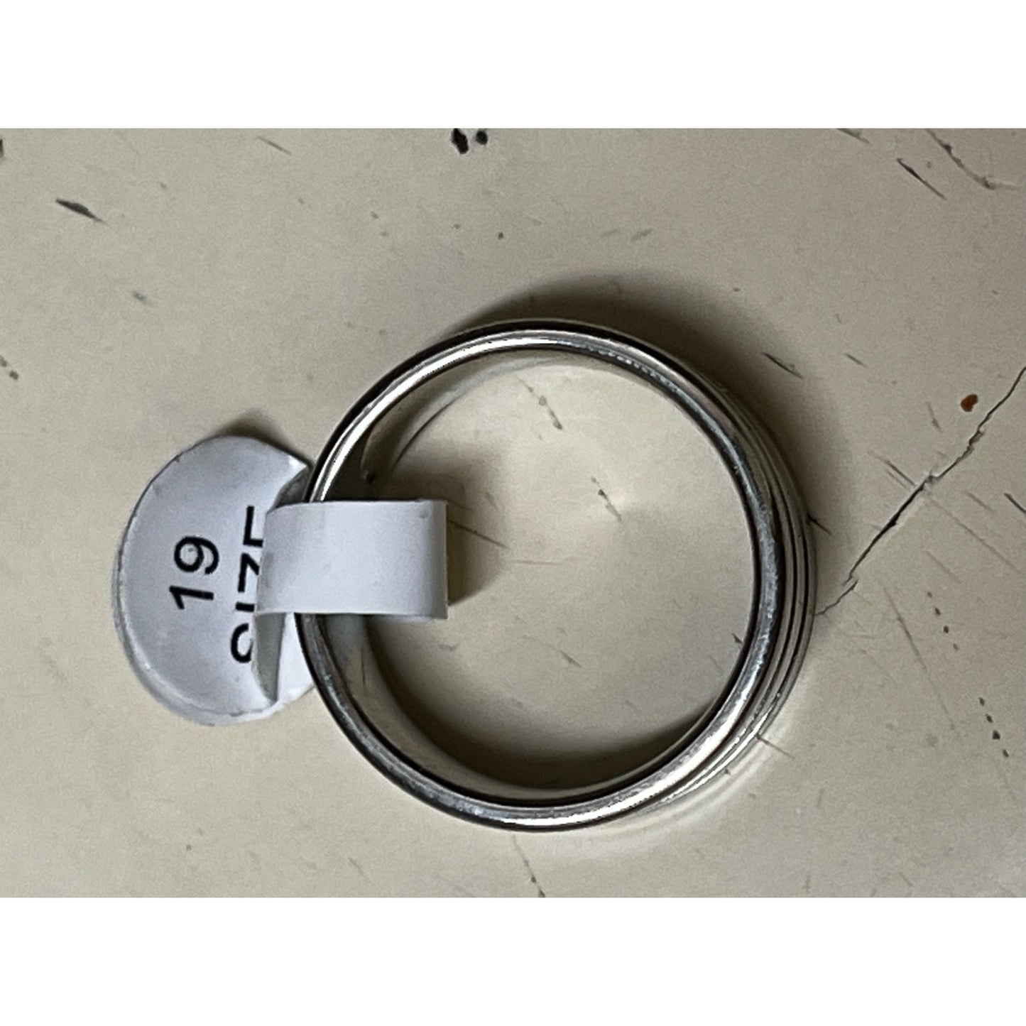 Brand New Solid Stainless Steel Men’s Ring Size 19