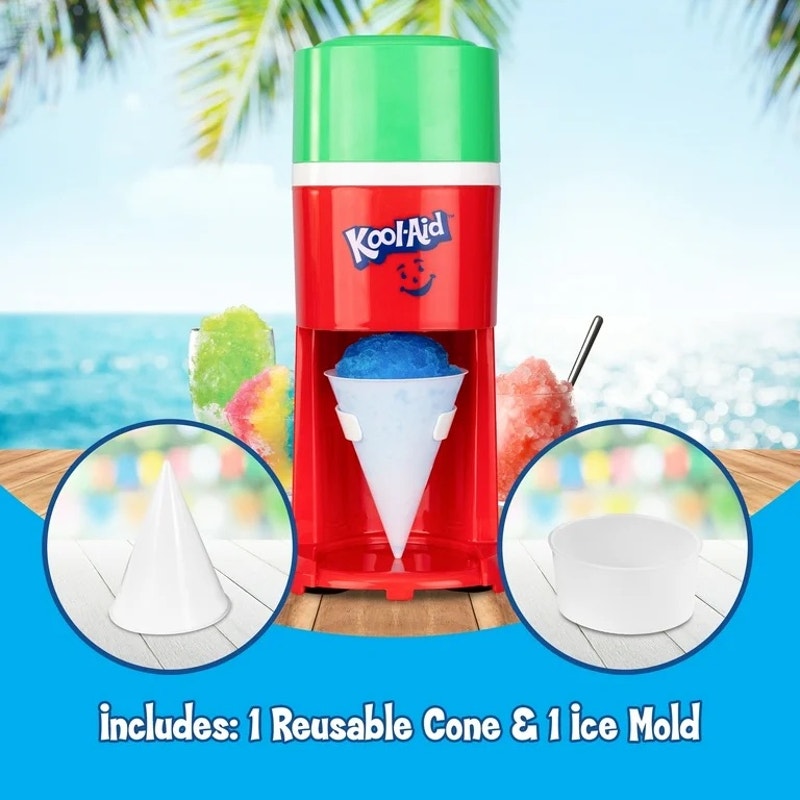 Kool-Aid Snow Cone Maker - Strawberry Red