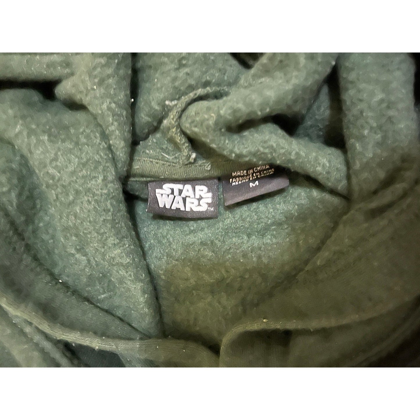 Men’s Dark Green Star Wars Hoodie Size Medium
