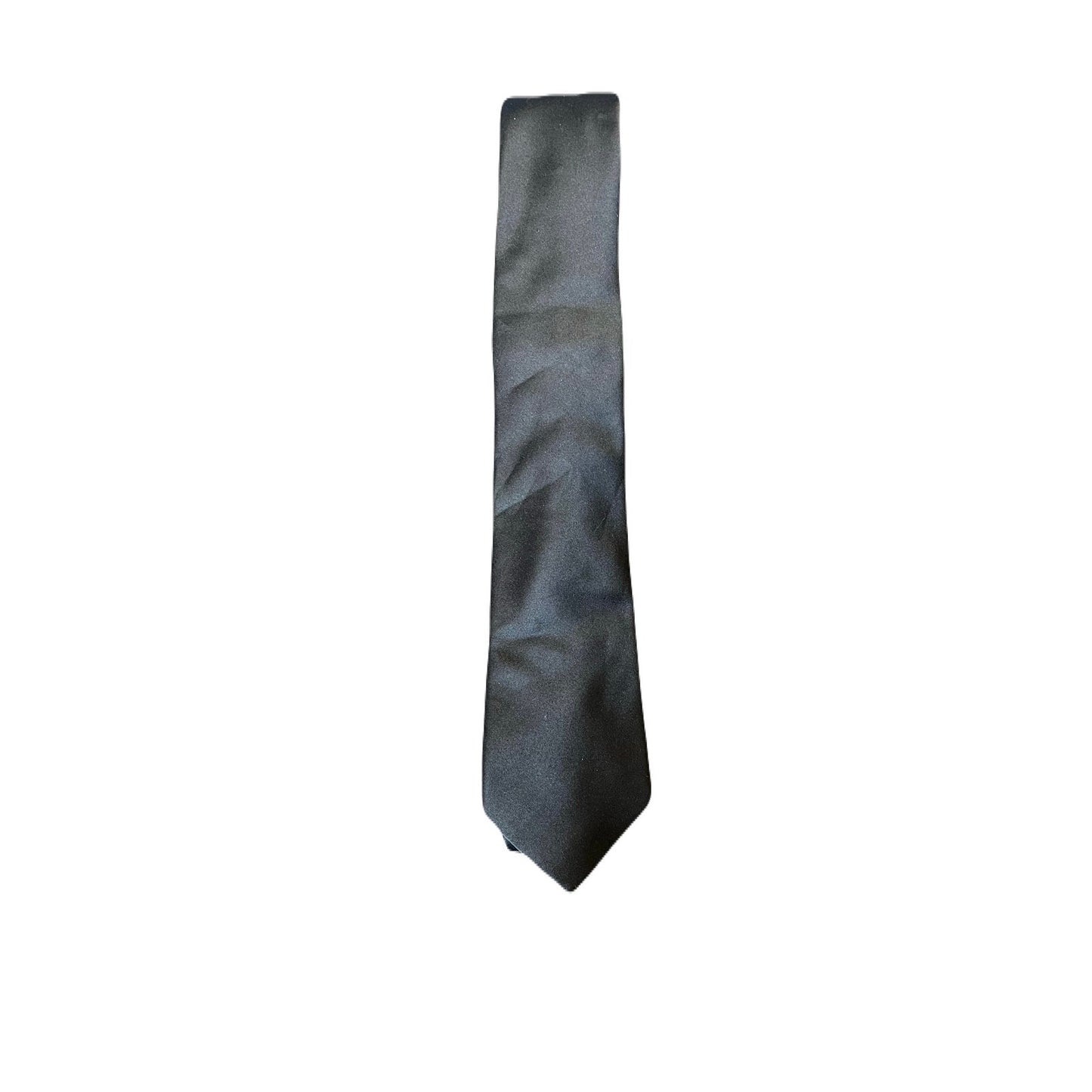 Solid Black Men’s Tie
