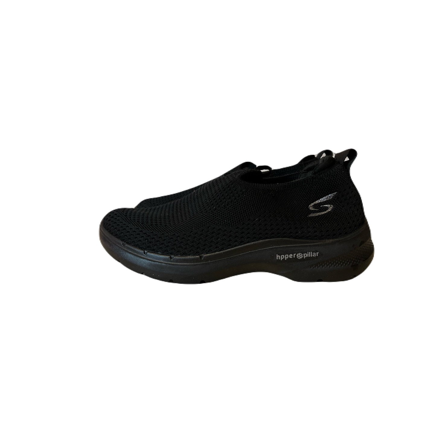 Kids Slip On unisex Black Sneakers Size 5.5