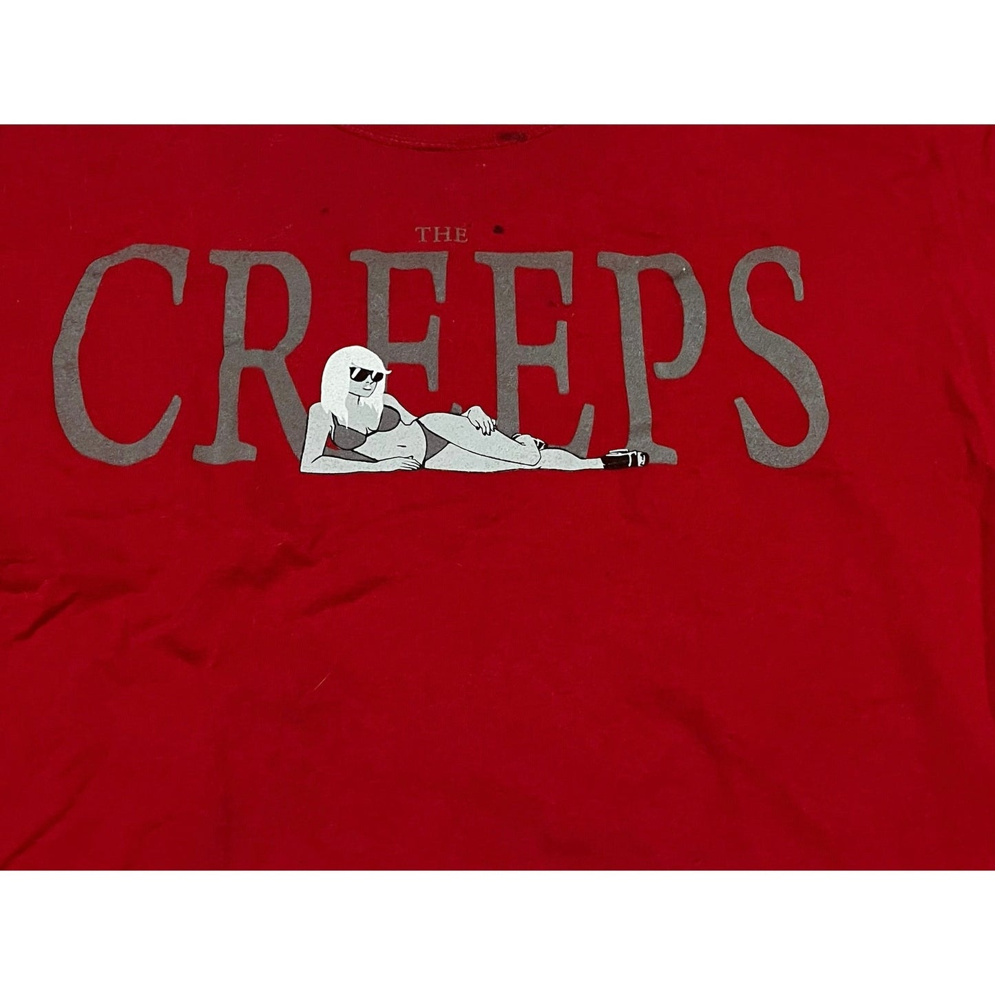 The Creep Red Men’s T-Shirt Size Large
