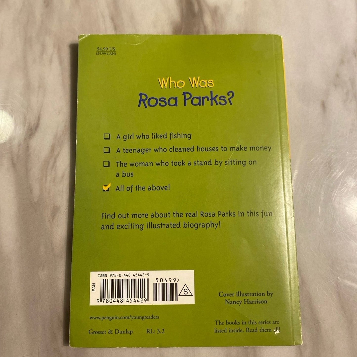 Who was Rosa park book