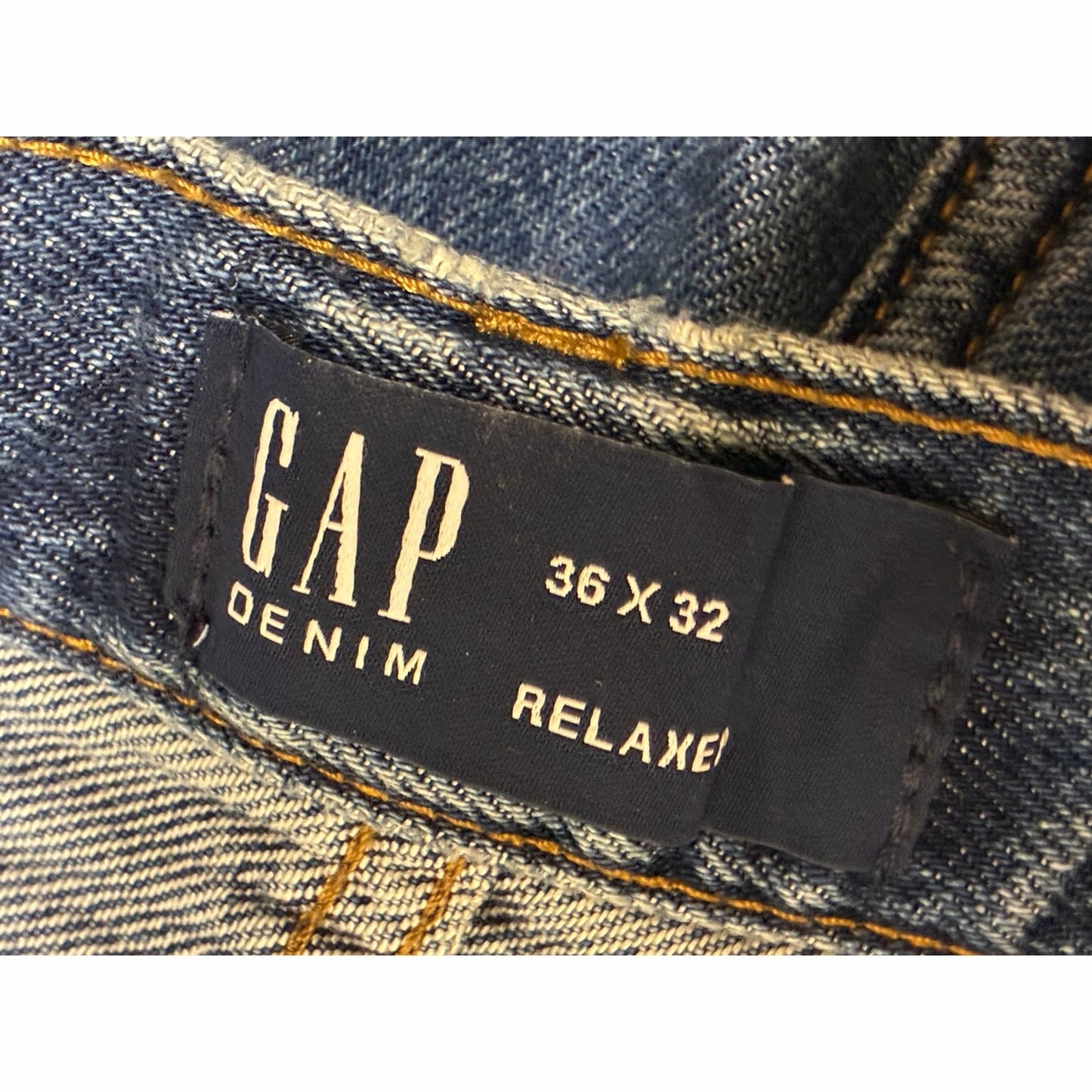 Gap Denim Relaxed Through The Hip & Thigh Relaxed Leg Size 36X32