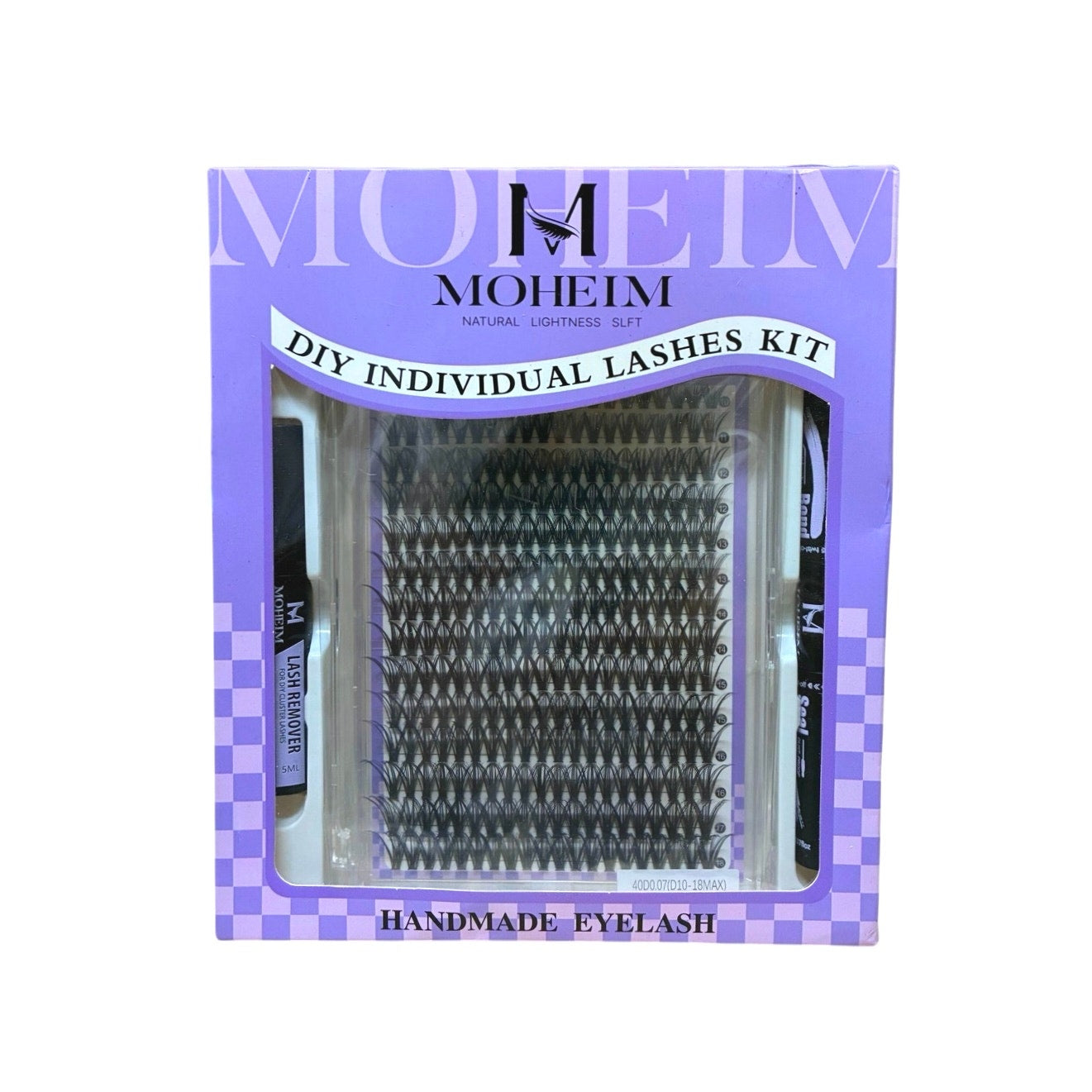 Moheim DIY Insividual Lashes Kit 40D0.07(D10-18MAX)