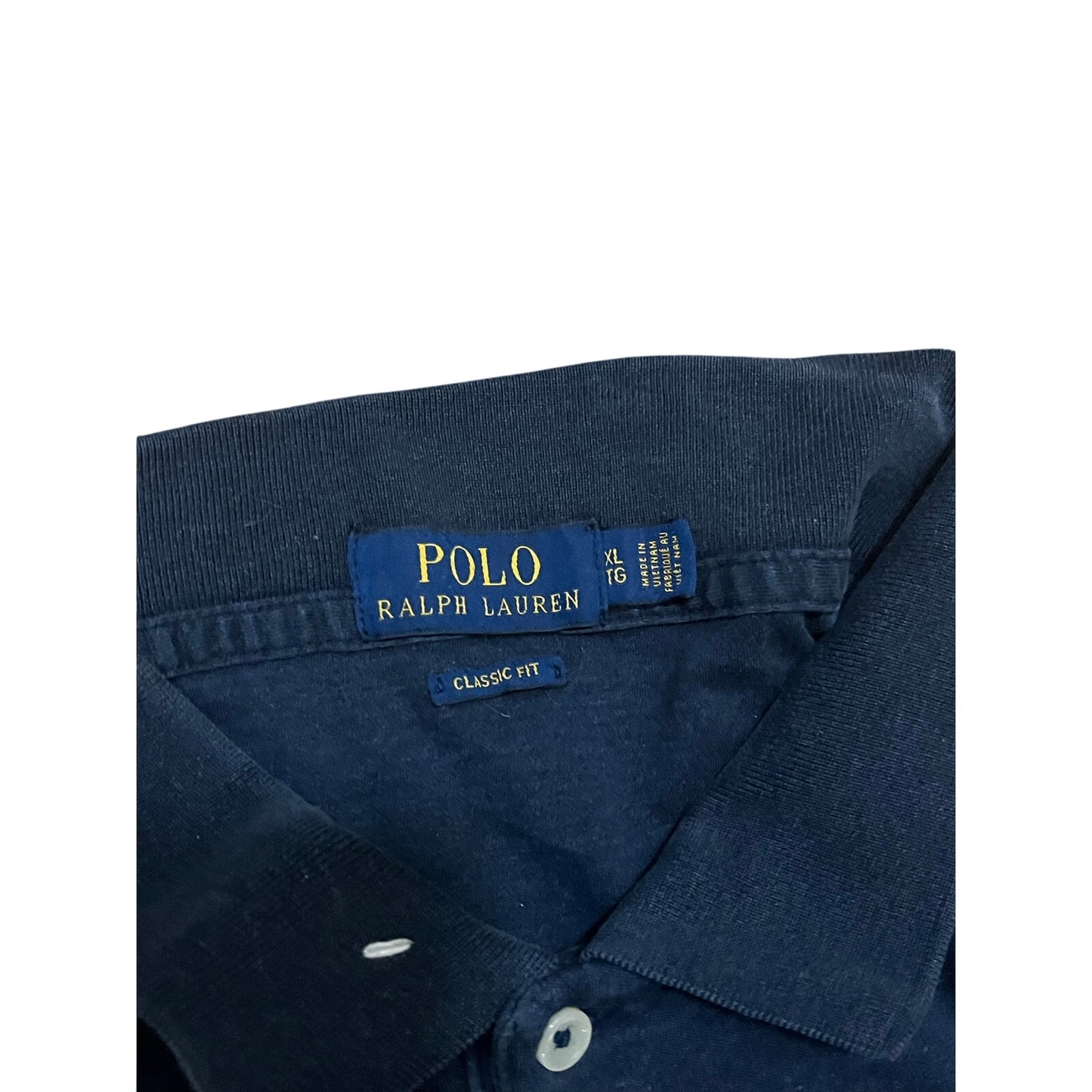 Polo Ralph Lauren Men’s Navy Coller Shit Size XL TG