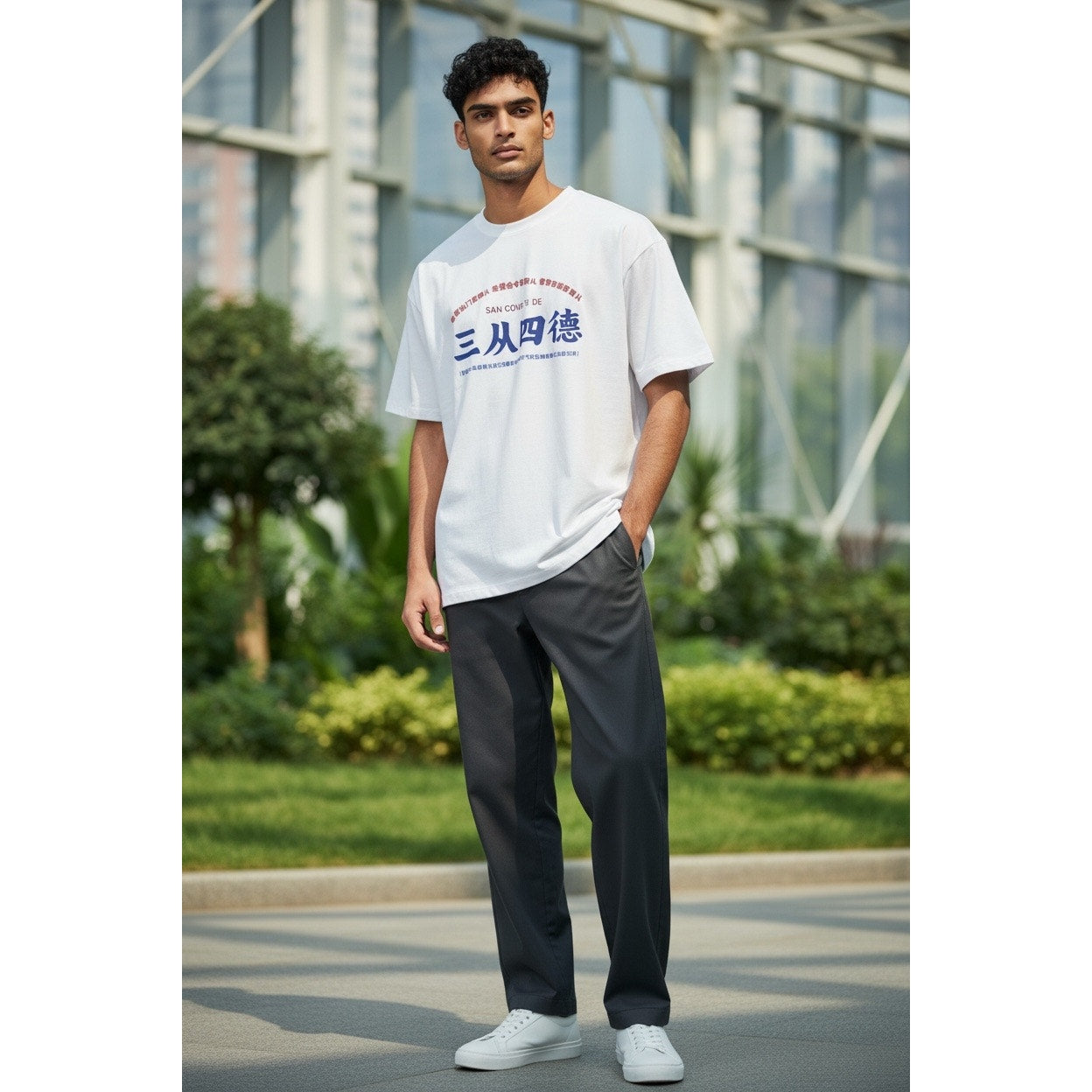 YUZHAOLIN Men’s White T-Shirt Size 5XL New