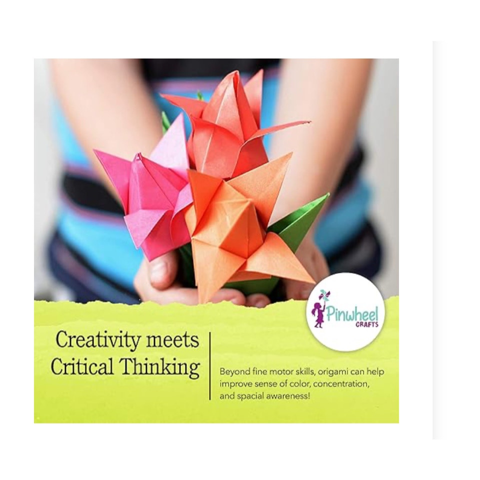 Pinwheel Crafts Origami Kit for Kids Ages 8-12r Kit for Kids