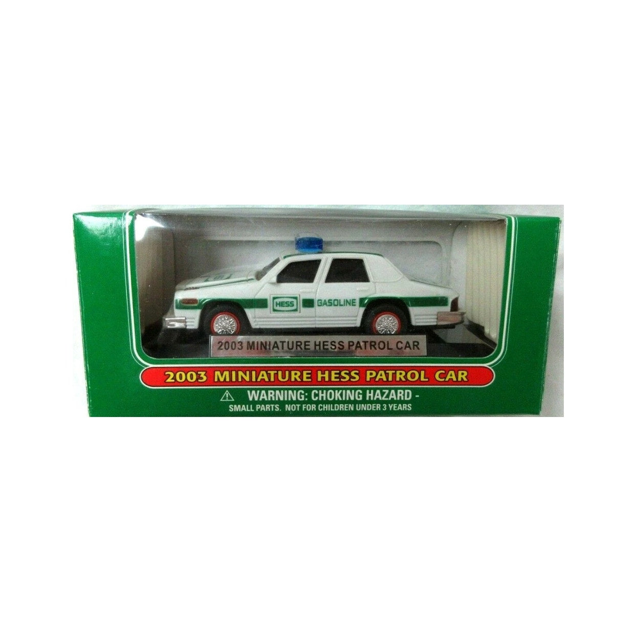 HESS MINIATURE MINI 2003 PATROL CAR