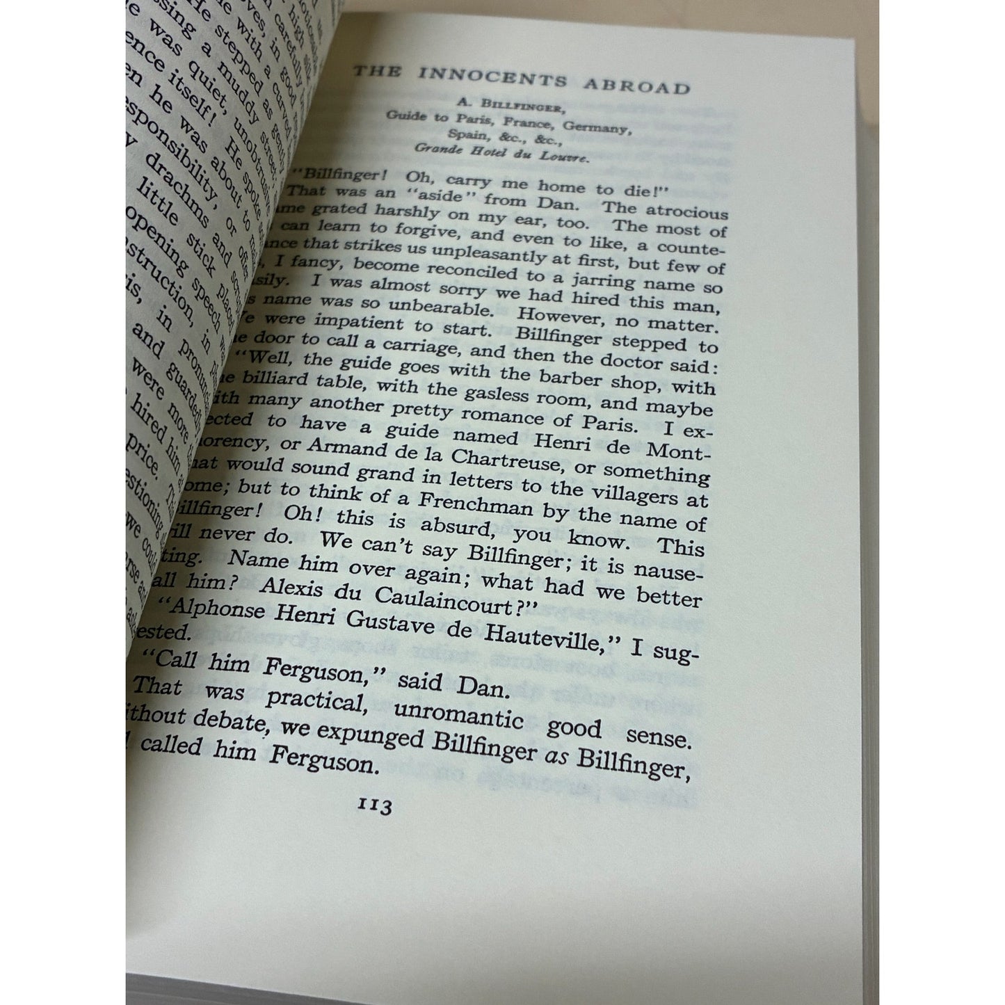 Mark Twain The Innocents Abroad Book
