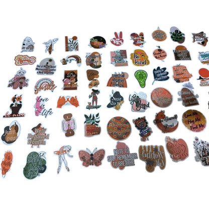 110 inspirational Words Stickers New