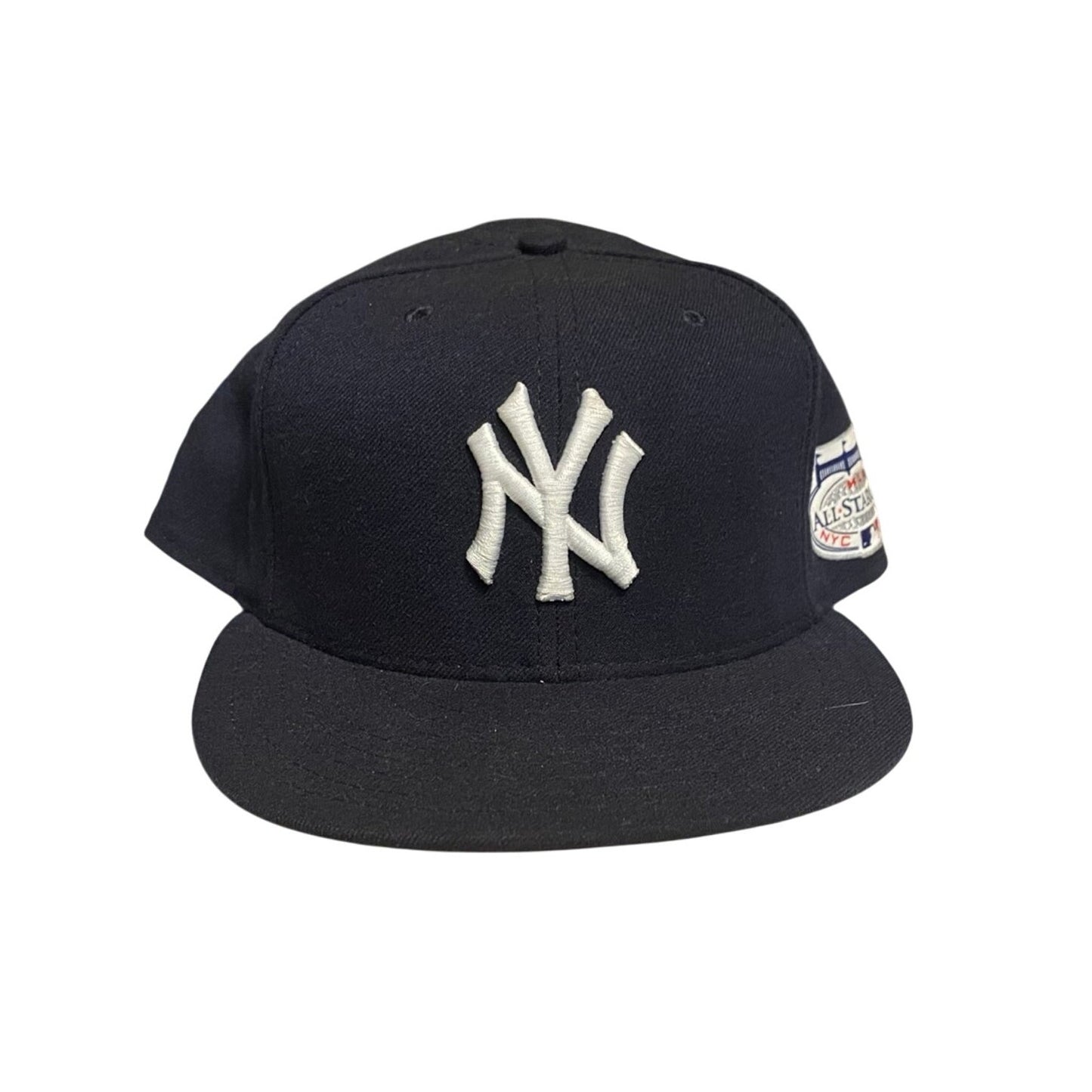 Yankees New Era Hat Size 8 Navy & White All Star Game 2008