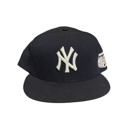 Yankees New Era Hat Size 8 Navy & White All Star Game 2008