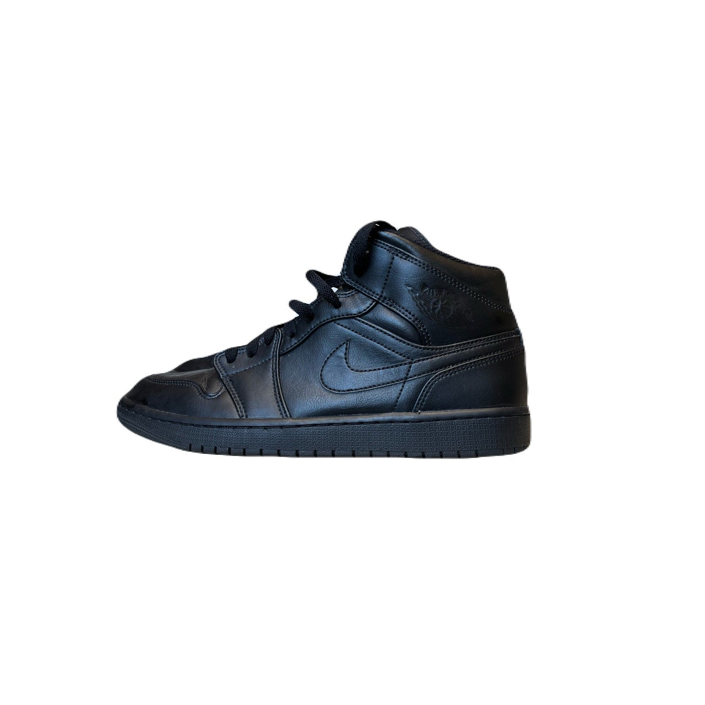 Air Jordan 1 Mid "Triple Black Size 9.5