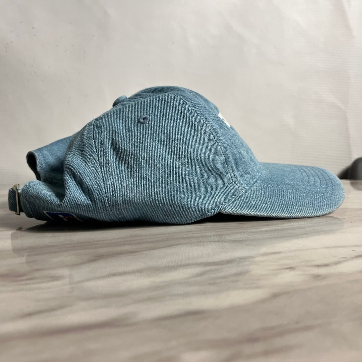 SXM MEDIA Baseball Cap Hat Mens Cotton Demin Blue