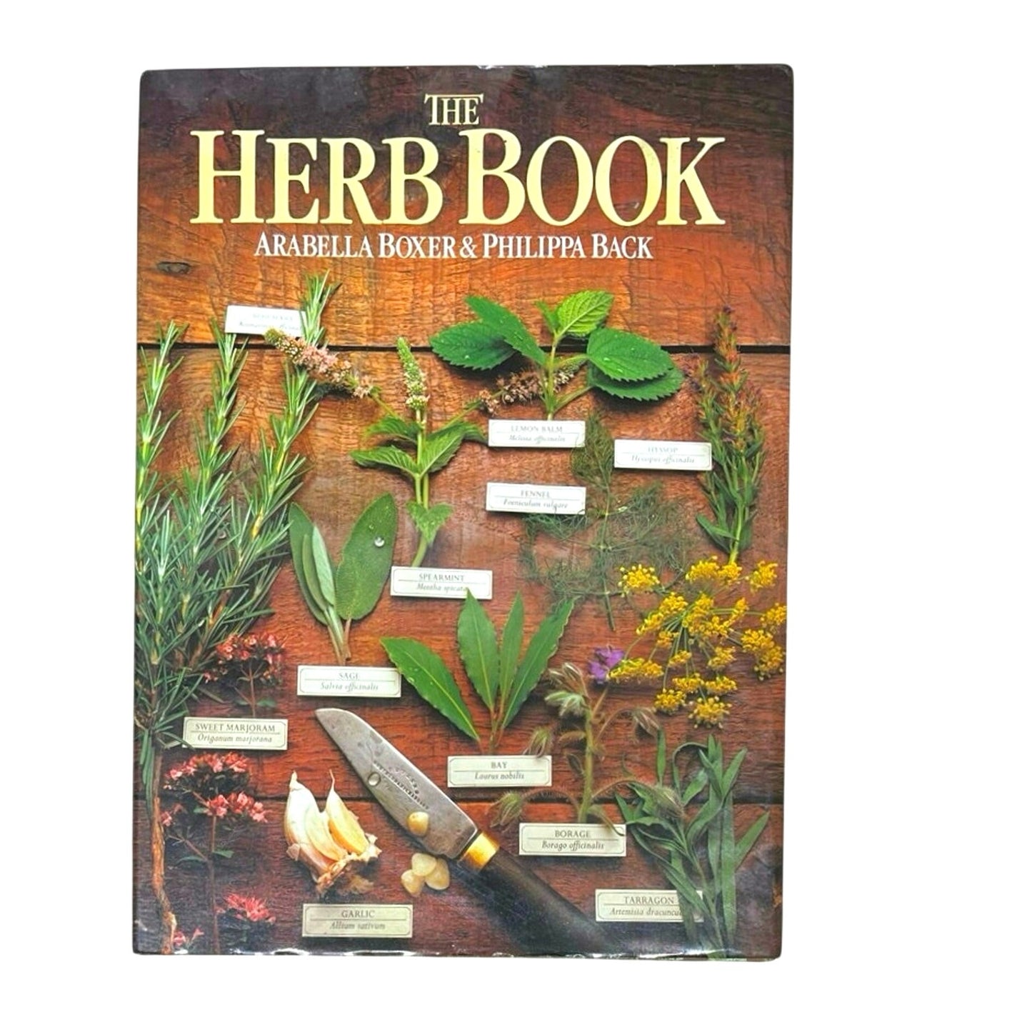 The Herb Book Arabella Boxer & Philippe Back HardCover Bok