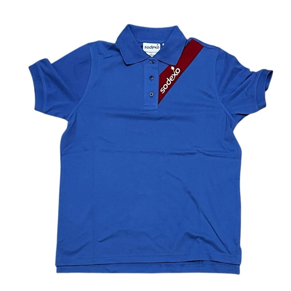 Blue Sodexo Cooking Shirt Size Medium