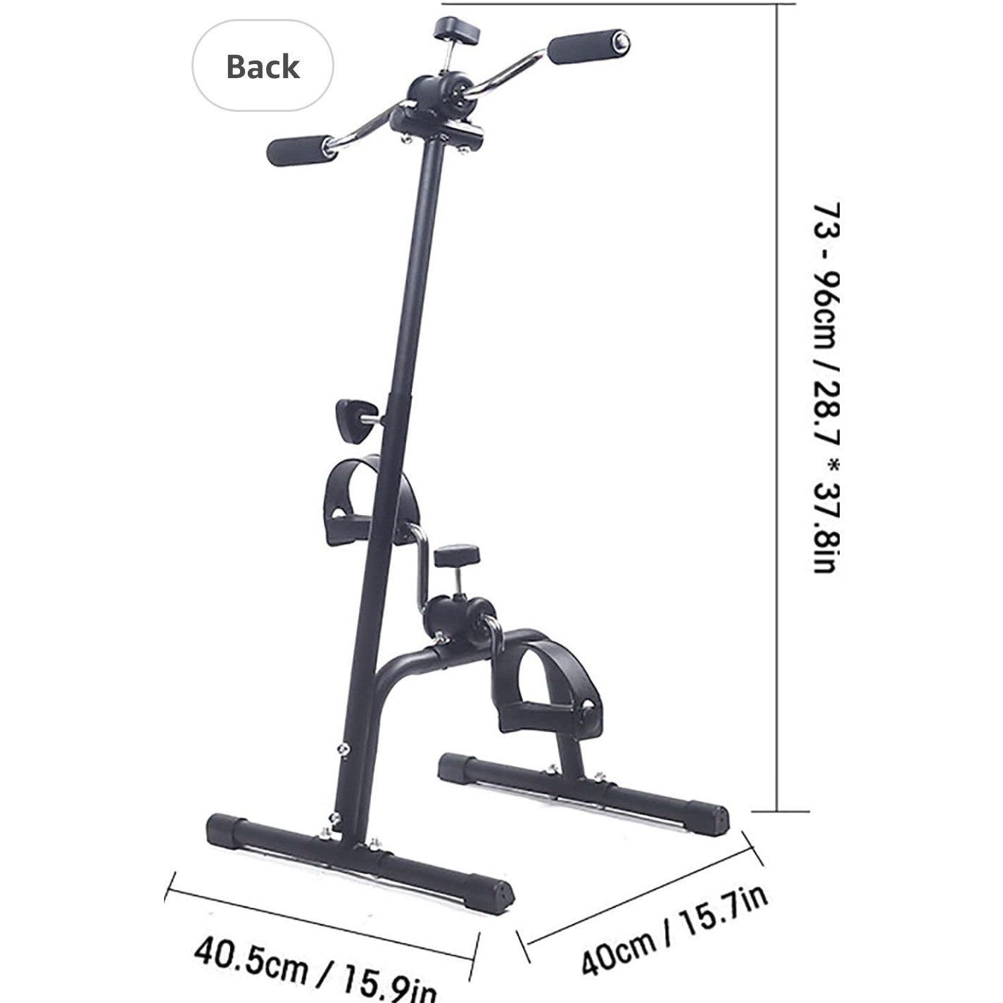 Pedal Exerciser Electric Pedal Mini Indoor Exercise Bike, Vertical Rehabilitat