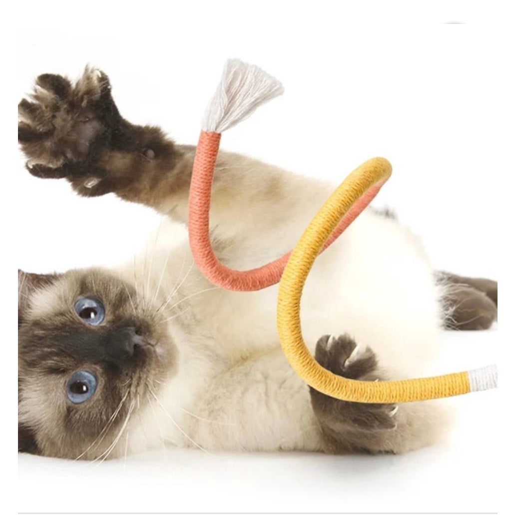 Cat Toy Bite Rope Funny Wear Resistant Home Portable Educational Toys