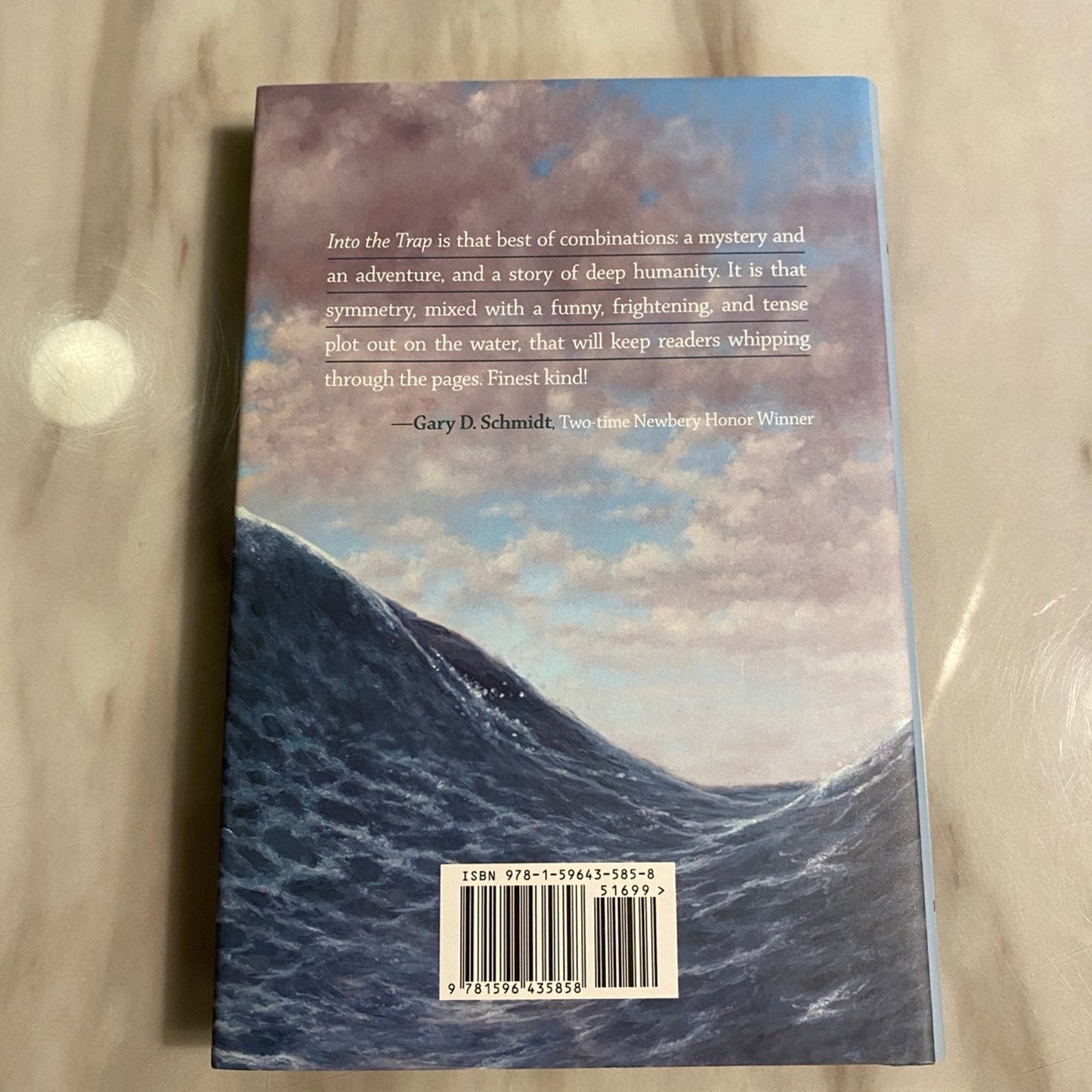Into the trap hardcover book