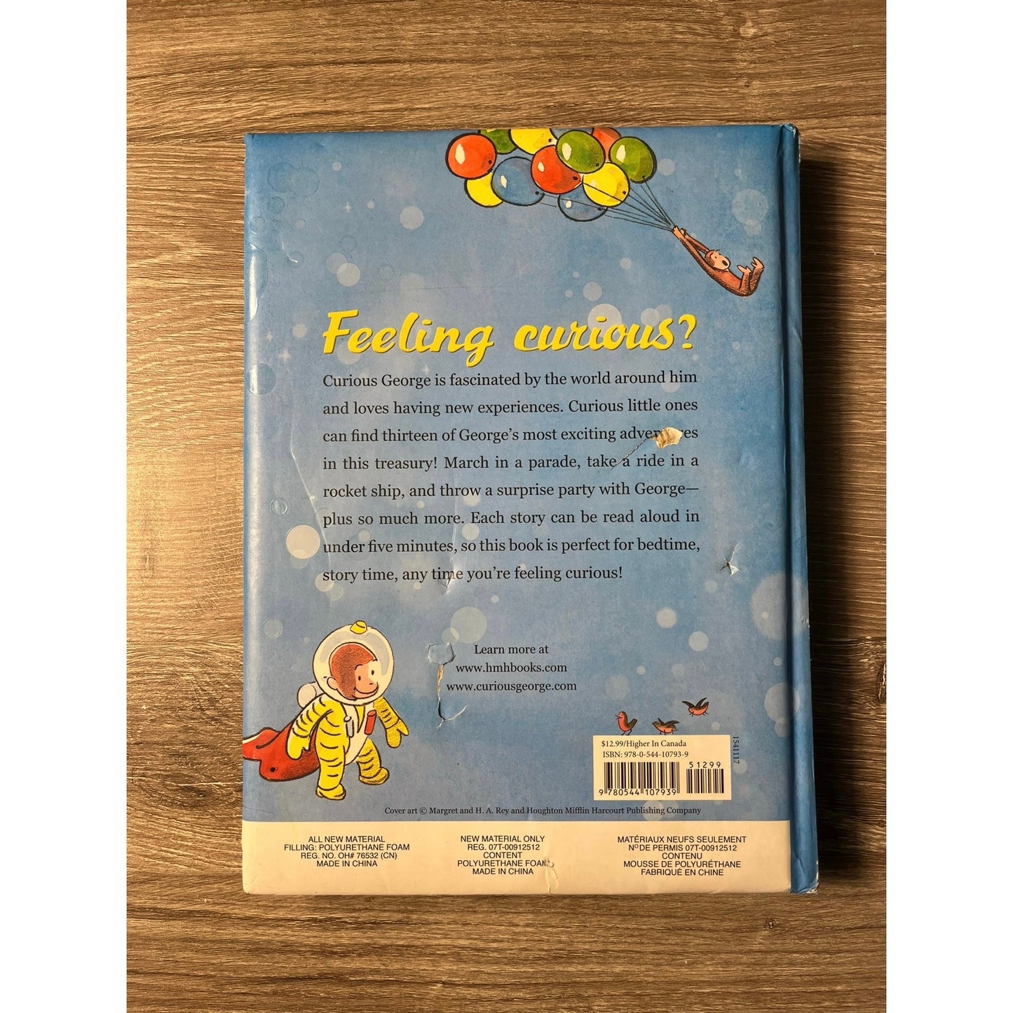 Curious George Minute Stories Book