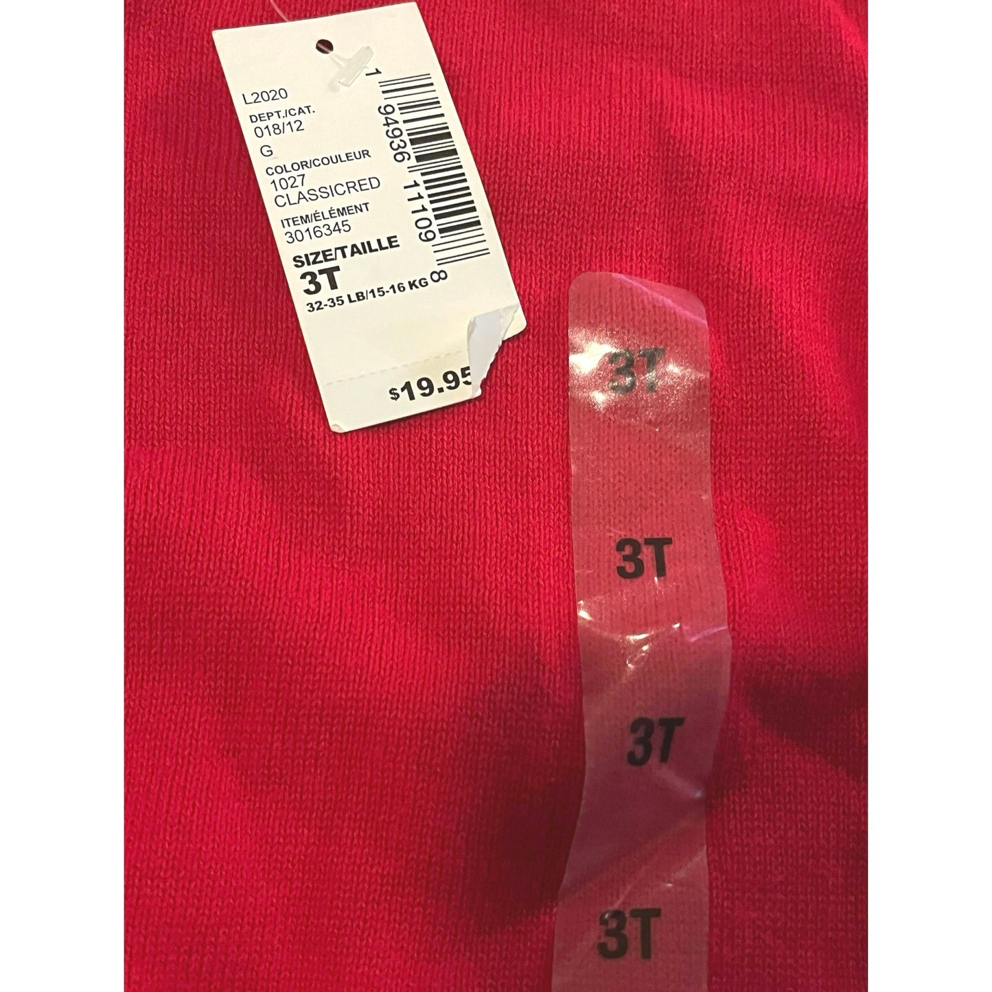 The children’s Place Baby And Toddler Boys V Neck Sweater - Red Size 3T