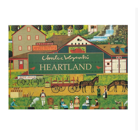 Heartland Charles Wysocki Hardcover Book